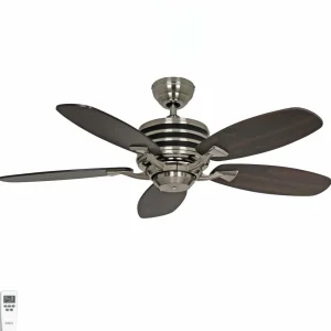 CasaFan Ventilateur de plafond Eco gamma 103 cm noyer/noir^ Ventilateurs