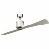 KICHLER Ventilateur de plafond Ferron, pales nickel^ Ventilateurs