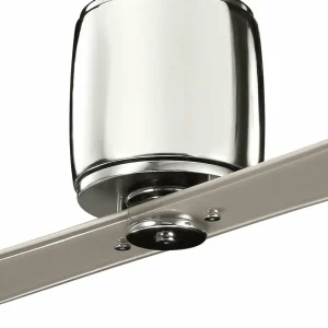 KICHLER Ventilateur de plafond Ferron, pales nickel^ Ventilateurs