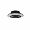 Mantra Iluminación Ventilateur de plafond LED Alisio mini, noir^ Ventilateurs