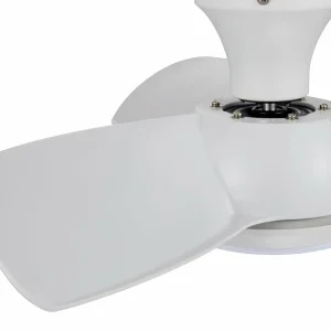 Beacon Lighting Ventilateur de plafond LED Beacon Syros moteur DC silencieux 78 cm CCT^ Ventilateurs