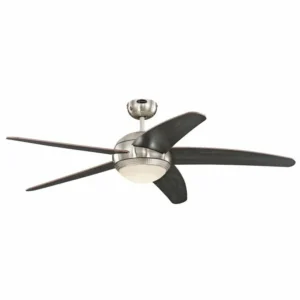 Westinghouse Ventilateur de plafond LED Bendan, pales en wengé^ Ventilateurs
