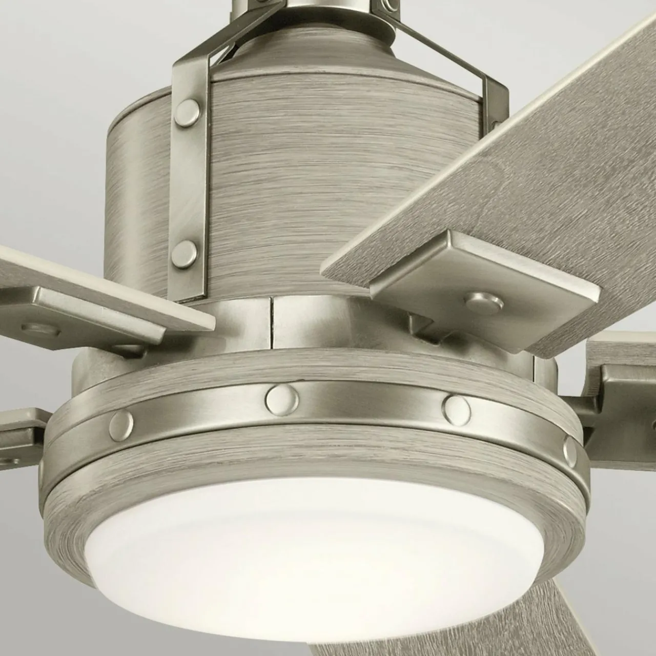 ventilateur_de_plafond_led_colerne__nickelnoyer_blanc_1.webp KICHLER Ventilateur de plafond LED Colerne 52, nickel/noyer blanc^ Ventilateurs