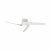 Mantra Iluminación Ventilateur de plafond LED Groenland, blanc, DC silencieux Ø 122 cm CCT^ Ventilateurs