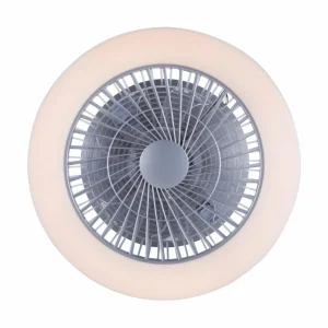 JUST LIGHT. Ventilateur de plafond LED Leonard Ø50cm, interrupteur de série^ Ventilateurs