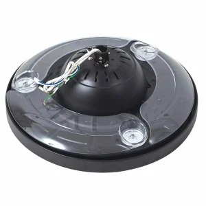 Lindby Ventilateur de plafond LED Lindy Oras, noir, DC, silencieux, 107 cm^ Ventilateurs