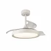 Mantra Iluminación Ventilateur de plafond LED Mistral Mini blanc DC silencieux Ø 91 cm CCT^ Ventilateurs