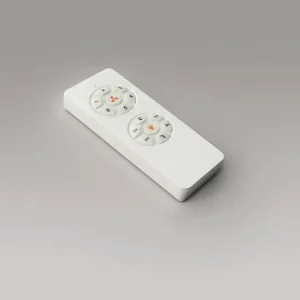 Schuller Valencia Ventilateur de plafond LED Siroco Mini, DC, silencieux, noir/noix^ Ventilateurs