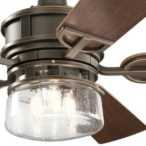 KICHLER Ventilateur de plafond Lyndon, IP23^ Ventilateurs