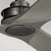 KICHLER Ventilateur de plafond Ried, à trois pales, couleur fer^ Ventilateurs