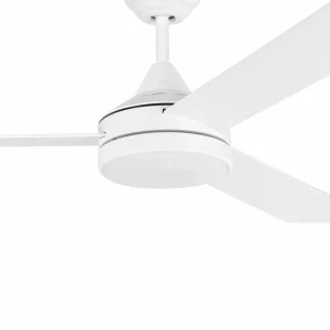 EGLO Ventilateur de plafond Sesimbra, LED, blanc, CCT, télécommande^ Ventilateurs