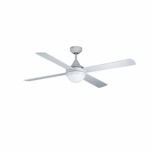 EGLO Ventilateur de plafond Varadero, E27, blanc, télécommande^ Ventilateurs