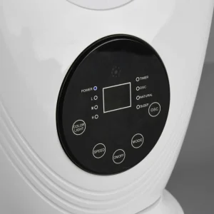 Reality Leuchten Ventilateur de table Kalmar RVB LED, Touch/Remote^ Ventilateurs