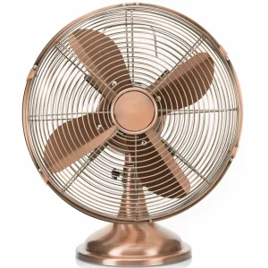 Tristar Ventilateur de table VE5970 cuivre brillant^ Ventilateurs
