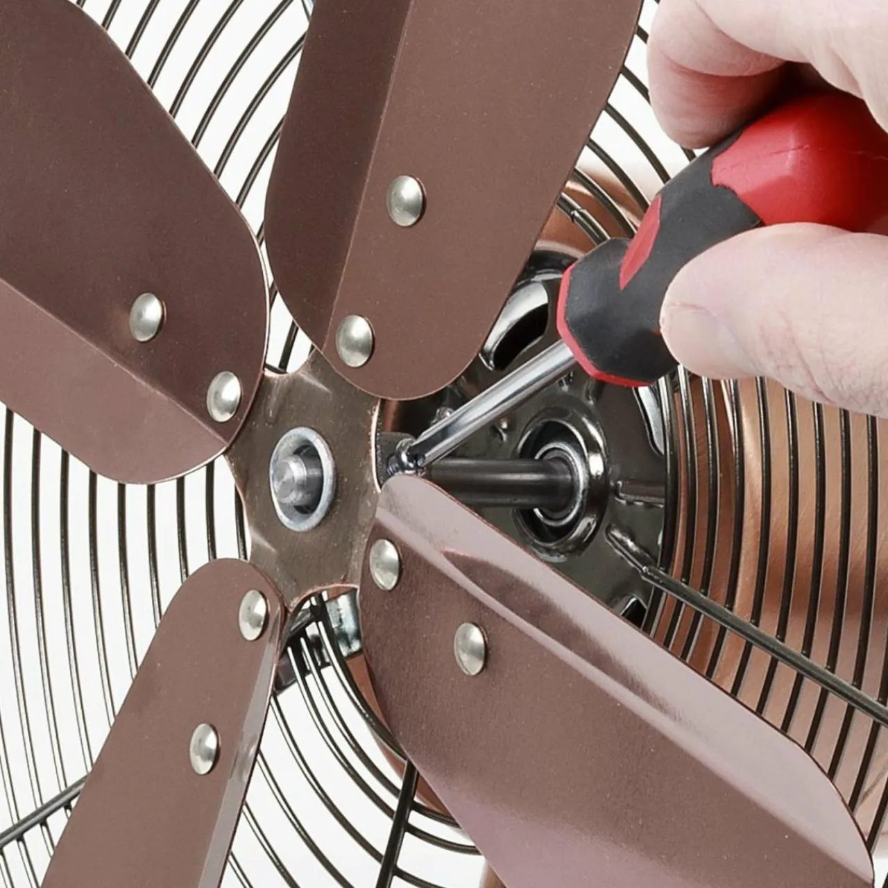 ventilateur_de_table_ve_cuivre_brillant_2.webp Tristar Ventilateur de table VE5970 cuivre brillant^ Ventilateurs