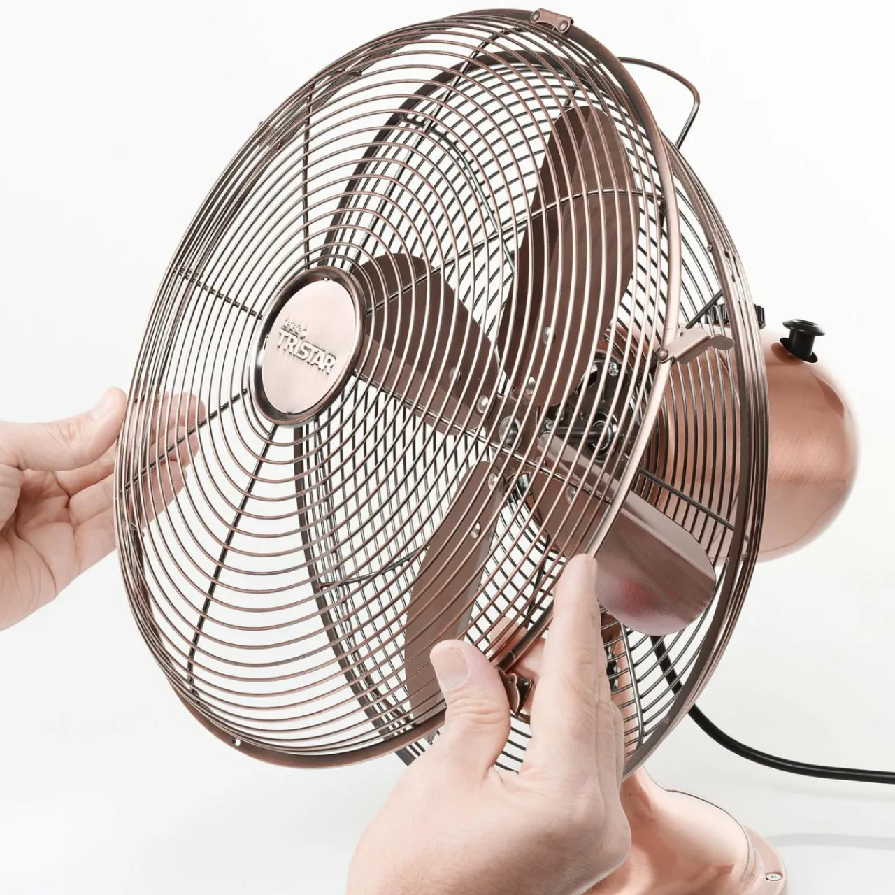 ventilateur_de_table_ve_cuivre_brillant_3.webp Tristar Ventilateur de table VE5970 cuivre brillant^ Ventilateurs