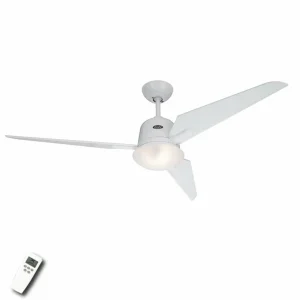 CasaFan Ventilateur Eco Aviatos blanc 132 cm^ Ventilateurs
