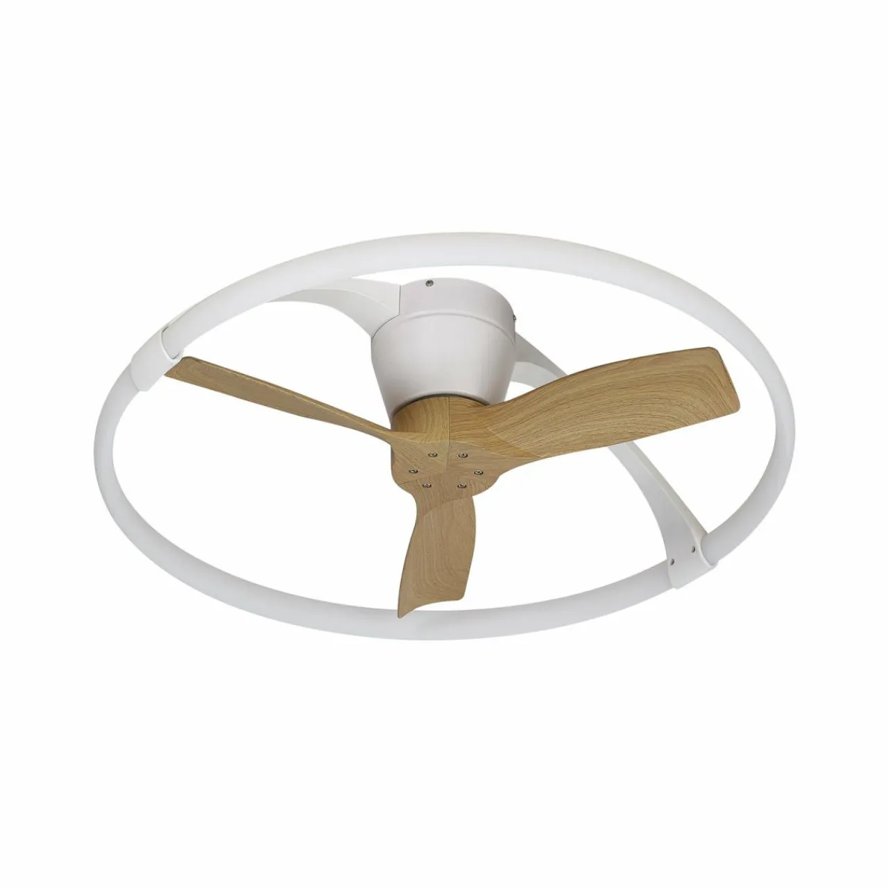 ventilateur_led_nepal_mini_appli_blanchtre_0.webp Mantra Iluminación Ventilateur LED Nepal Mini, appli, blanc/hêtre^ Ventilateurs