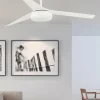 FARO BARCELONA Ventilateur LED Vulcano avec luminosité réglable^ Ventilateurs