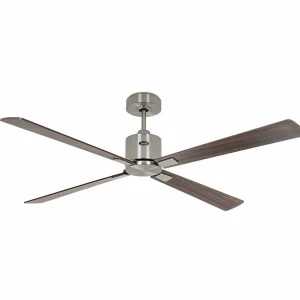 CasaFan Ventilateur plafond Eco Concept 152cm chromé/bois^ Ventilateurs