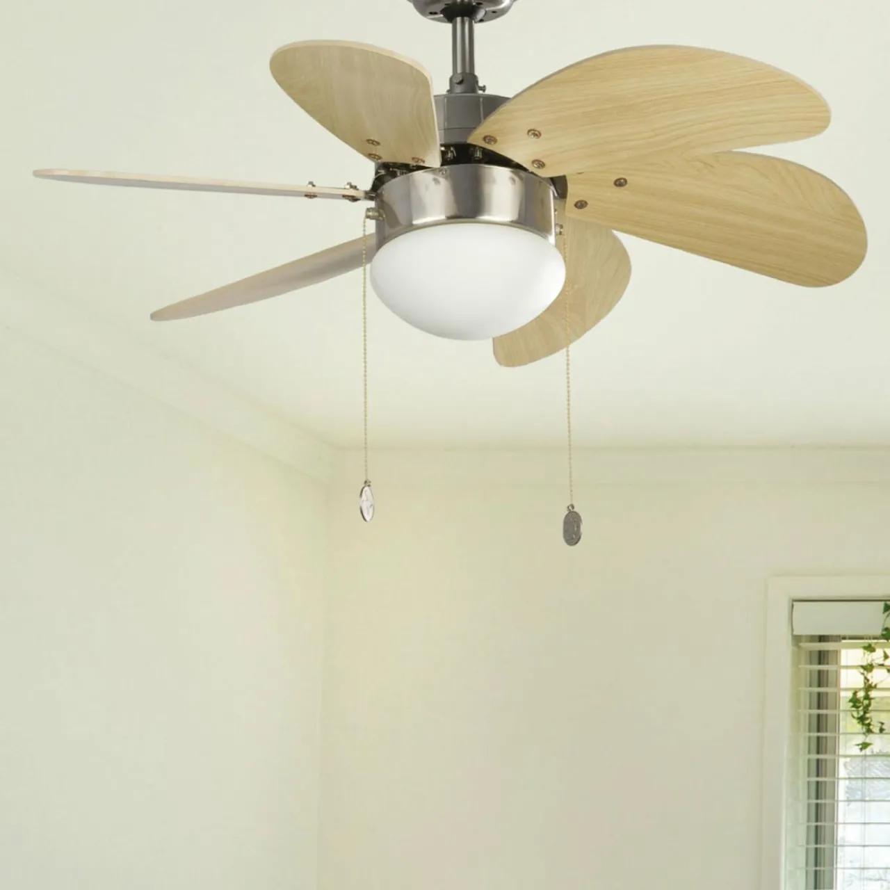 ventilateur_plafond_palao_s_luminaire_nickel_mat_1.webp FARO BARCELONA Ventilateur plafond Palao S luminaire, nickel mat^ Ventilateurs