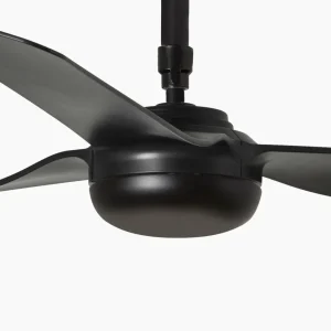 FARO BARCELONA Ventilateur plafond Point M, DC, 3 pales, noir^ Ventilateurs