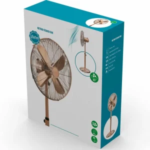 Tristar Ventilateur sur pied VE5971 en cuivre^ Ventilateurs