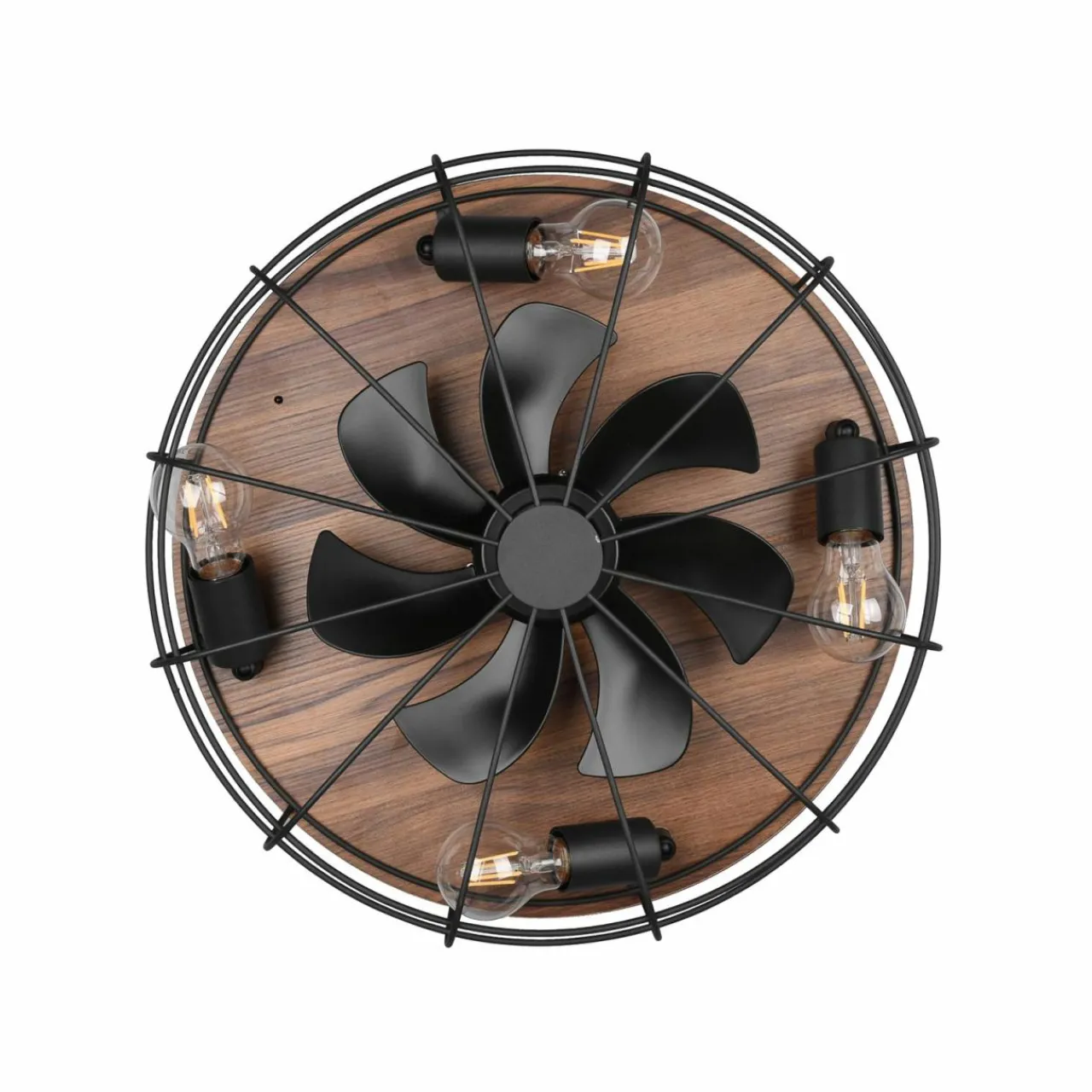 ventilateur_trondheim_tlcommande_xe_bois_4.webp Reality Leuchten Ventilateur Trondheim, télécommande, 4xE27, bois^ Ventilateurs