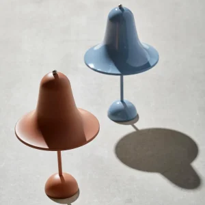 Verpan Pantop portable lampe LED, bleu poussière^ Lampes Décoratives
