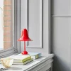 Verpan Pantop portable lampe LED, rouge brillant^ Lampes Décoratives