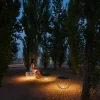 Vibia Meridiano 4710 lampe ext., Ø 64 cm, crème^ Lampes Décoratives