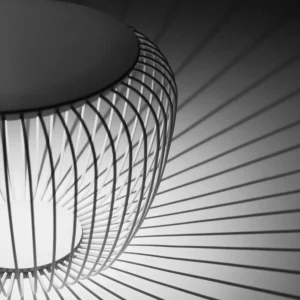 Vibia Meridiano 4710 lampe ext., Ø 64 cm, crème^ Lampes Décoratives