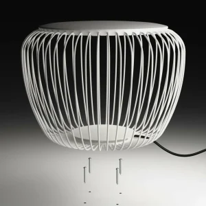 Vibia Meridiano 4710 lampe ext., Ø 64 cm, crème^ Lampes Décoratives