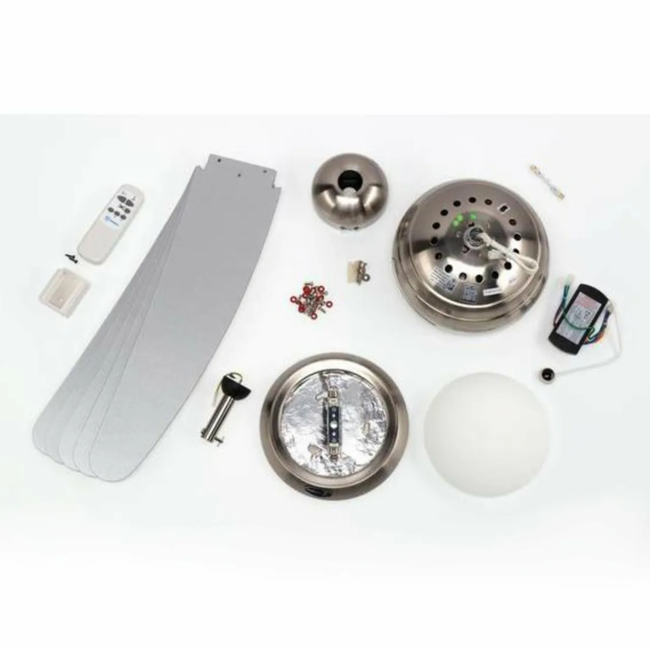 westinghouse_bendan_ventilateur_luminaire_argent_3.webp Westinghouse Bendan ventilateur luminaire, argenté^ Ventilateurs