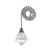 Westinghouse chaîne acrylique-diamant chromée^ Ventilateurs
