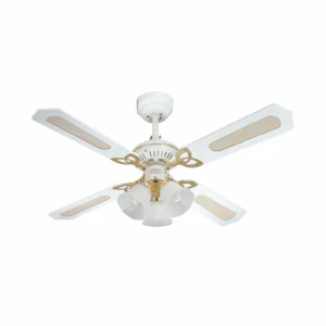Westinghouse Princess Trio ventilateur blanc 105cm^ Ventilateurs