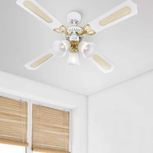 Westinghouse Princess Trio ventilateur blanc 105cm^ Ventilateurs