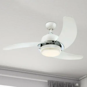 Westinghouse Simone ventilateur à LED, blanc^ Ventilateurs