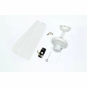 Westinghouse Ventilateur de plafond Industrial blanc silencieux Ø 122 cm^ Ventilateurs