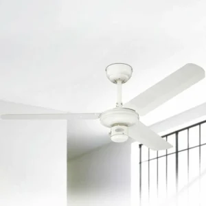 Westinghouse Ventilateur de plafond Industrial blanc silencieux Ø 122 cm^ Ventilateurs