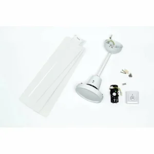 Westinghouse Ventilateur de plafond Industrial blanc silencieux Ø 142 cm^ Ventilateurs