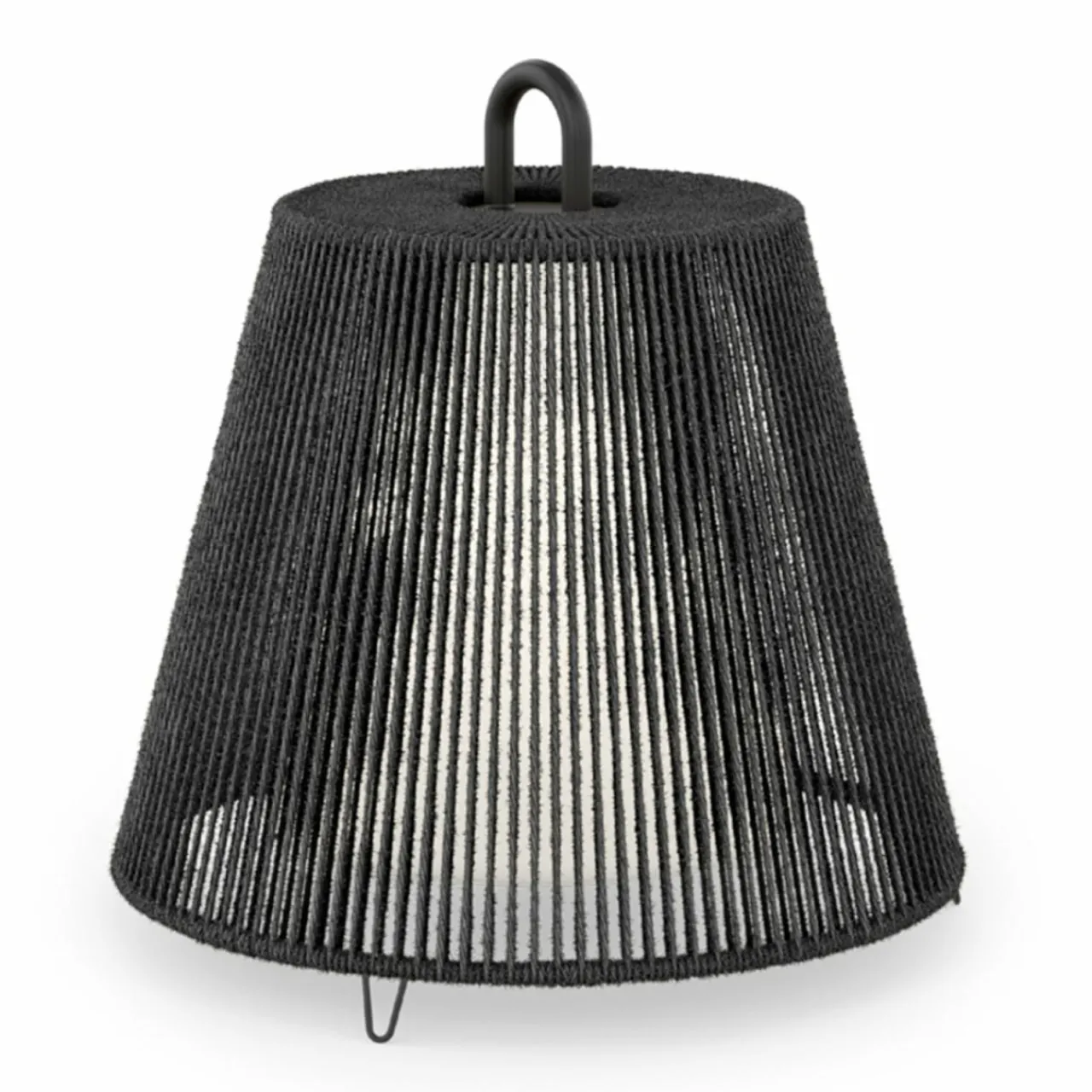 wever__ducr_abatjour_costa__noir_corde___cm_0.webp Wever & Ducré Lighting WEVER & DUCRÉ Abat-jour Costa 1.0, noir, corde, Ø 39 cm^ Matériel Électrique