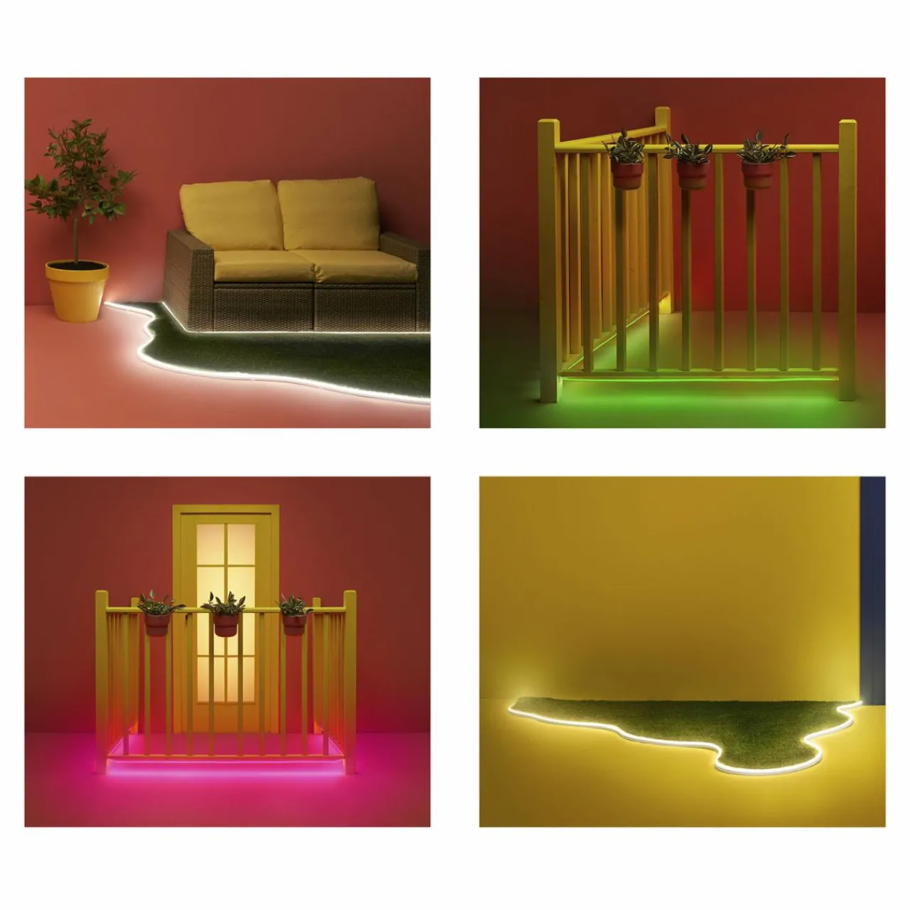 wiz_smart_outdoor_kit_ruban_led_wlan_rgbw_ip_m_2.webp WiZ Smart Outdoor kit ruban LED, WLAN RGBW IP65 5m^ Lampes Décoratives