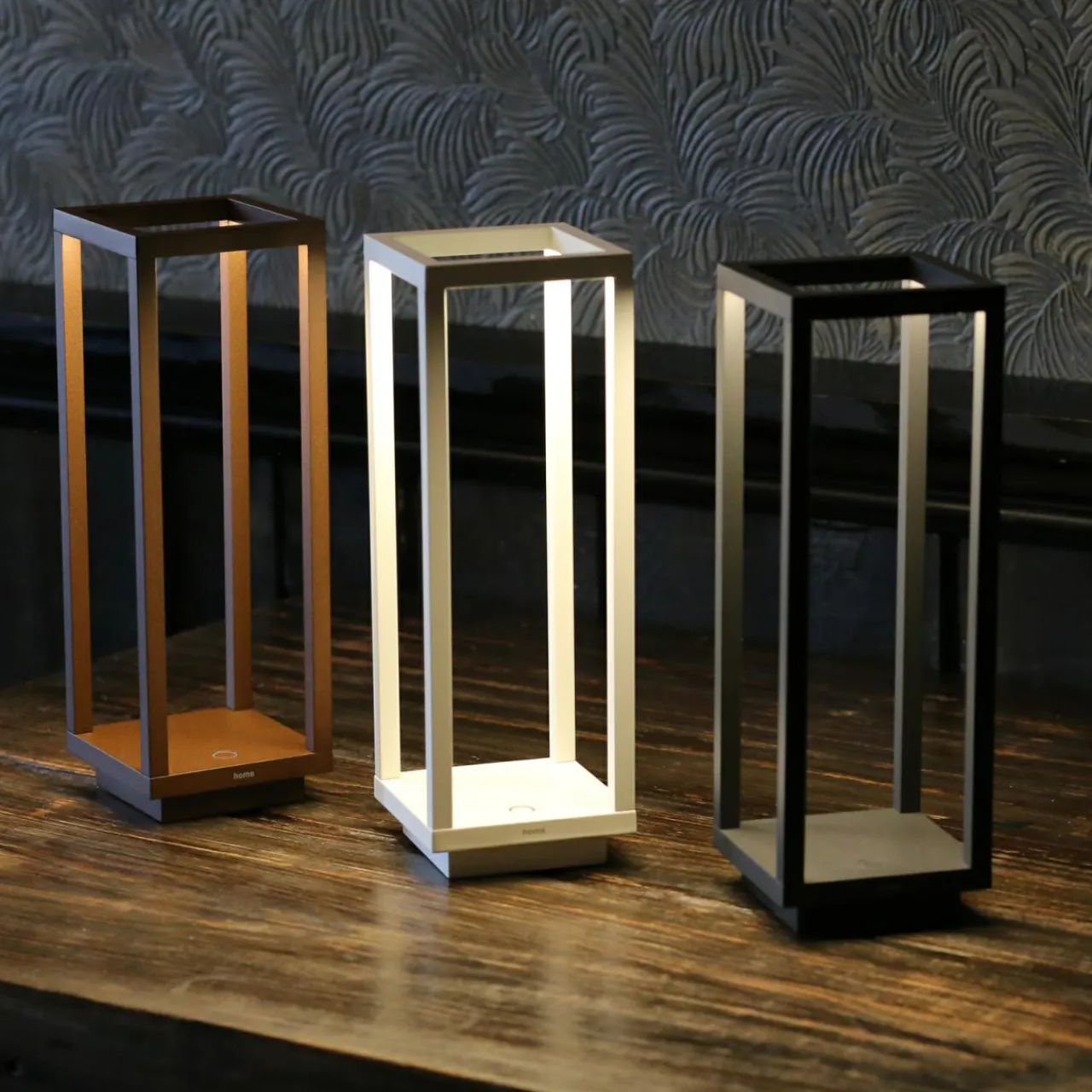 zafferano_home_lanterne_batterie_led_ip_corten_0.webp Zafferano Home lanterne batterie LED IP54 corten^ Lampes Décoratives