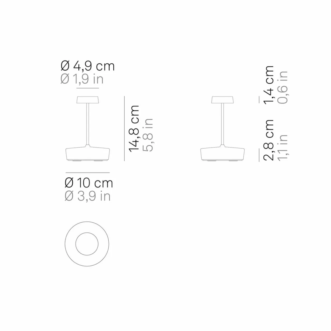 zafferano_lampe__poser_led_rechargeable_swap_mini_blanc__cm_ip_2.webp Zafferano Lampe à poser LED rechargeable Swap mini, blanc, 15 cm, IP65^ Lampes Décoratives