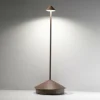 Zafferano Pina 3K lampe à poser rechargeable IP54 corten^ Lampes Décoratives