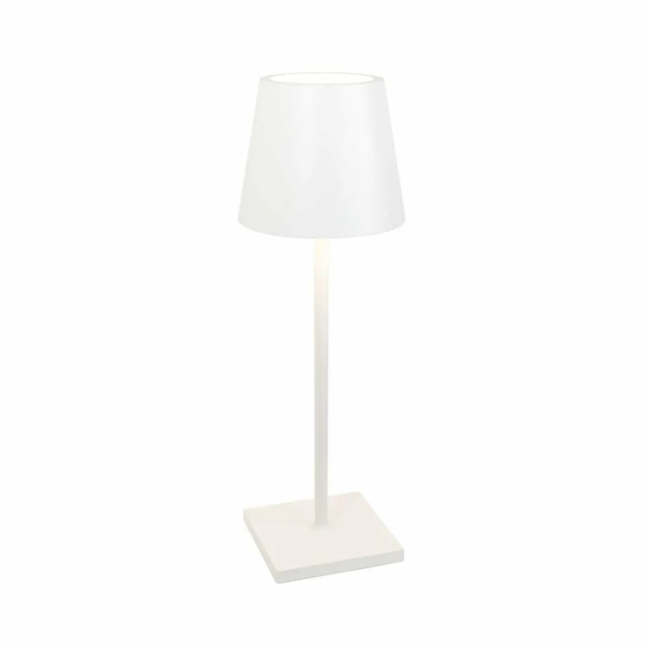 zafferano_poldina_l_desk_lampe_batterie_ip_blanc_1.webp Zafferano Poldina L Desk lampe batterie IP54 blanc^ Lampes Décoratives