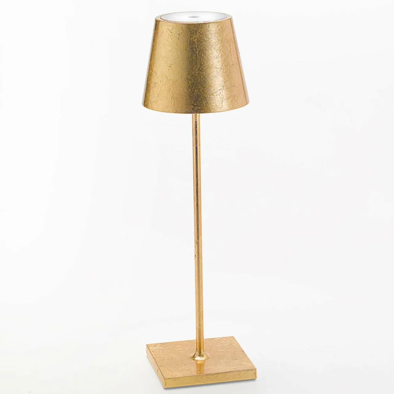 Zafferano Poldina Lampe à poser LED Batterie Décor or^ Lampes Décoratives
