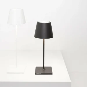 Zafferano Poldina mini lampe batterie IP65 gris^ Lampes Décoratives