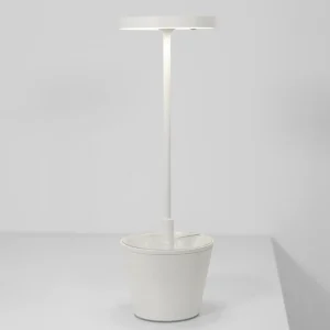 Zafferano Poldina Reverso lampe batterie blanc^ Lampes Décoratives